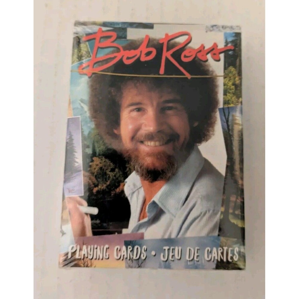 BOB ROSS Quotes Playing Card Deck 52 Unique Painting Art The Joy of Painting NEW